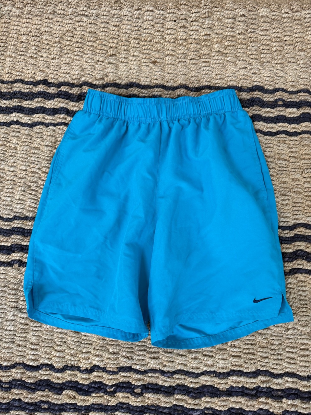 Nike Boys Blue Bathing Suit Shorts Size S